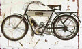 Deronziere 1907 Aged Vintage A4 Photo Print