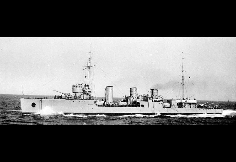 Derzky Class Destroyer Warship Imperial Russian Navy Military A4 Photo Print