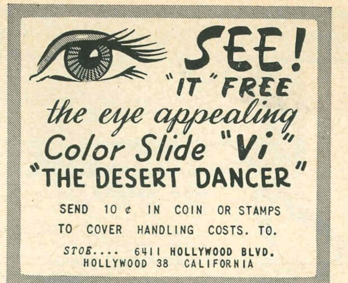 Desert Dancer Slide Vintage Retro Advert Poster A4 Photo Print