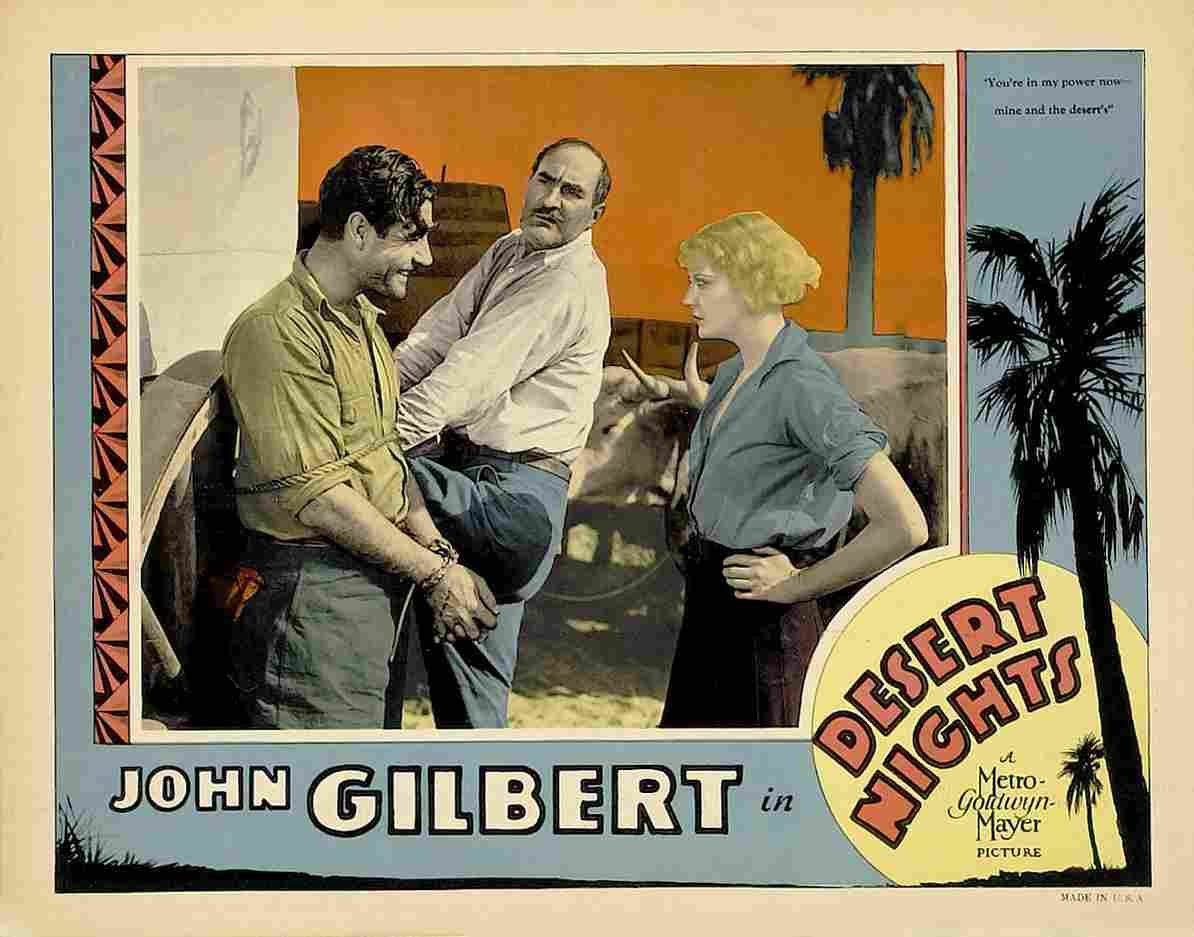 Desert Nights 1929 02  film star poster A4 Photo Print