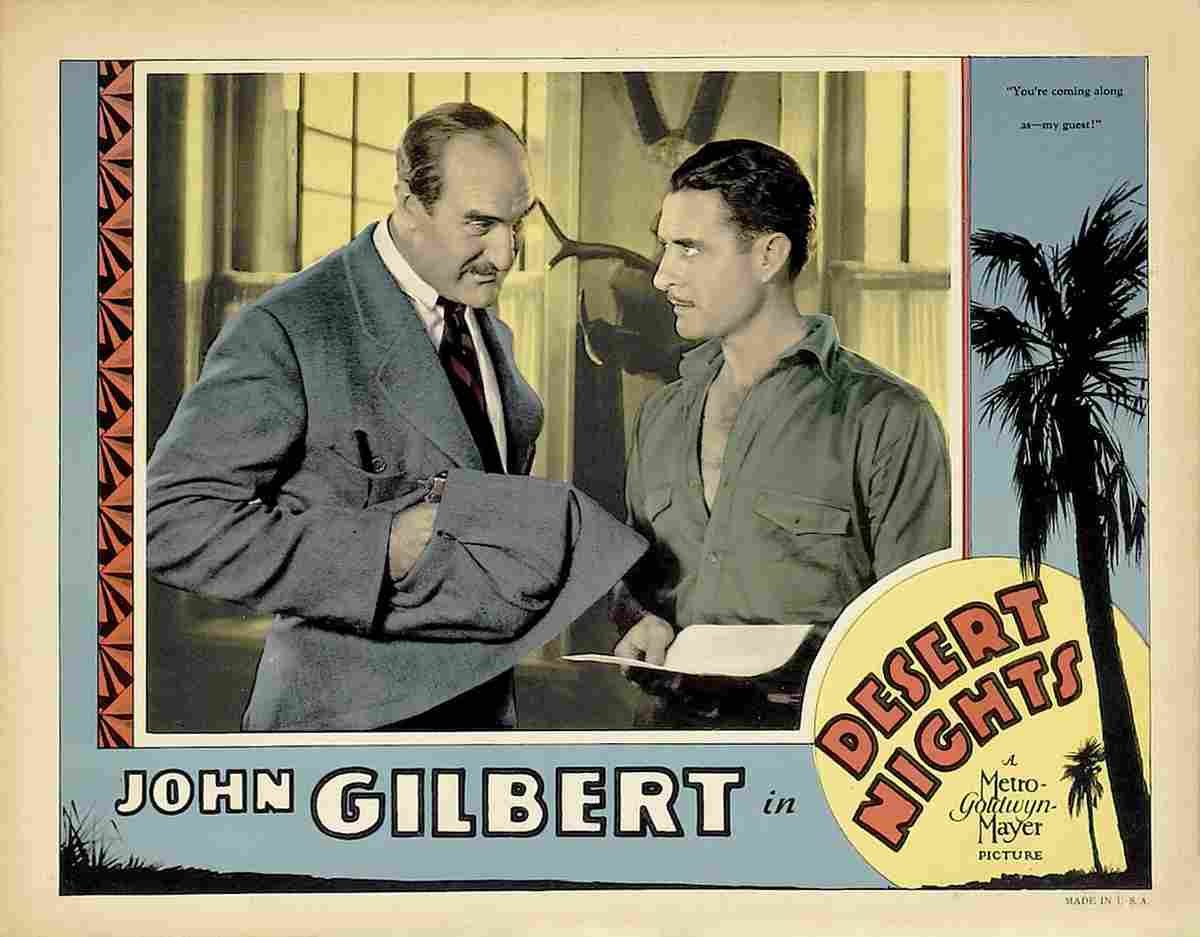 Desert Nights 1929 03  film star poster A4 Photo Print