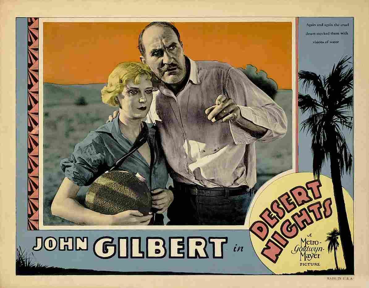 Desert Nights 1929 05  film star poster A4 Photo Print