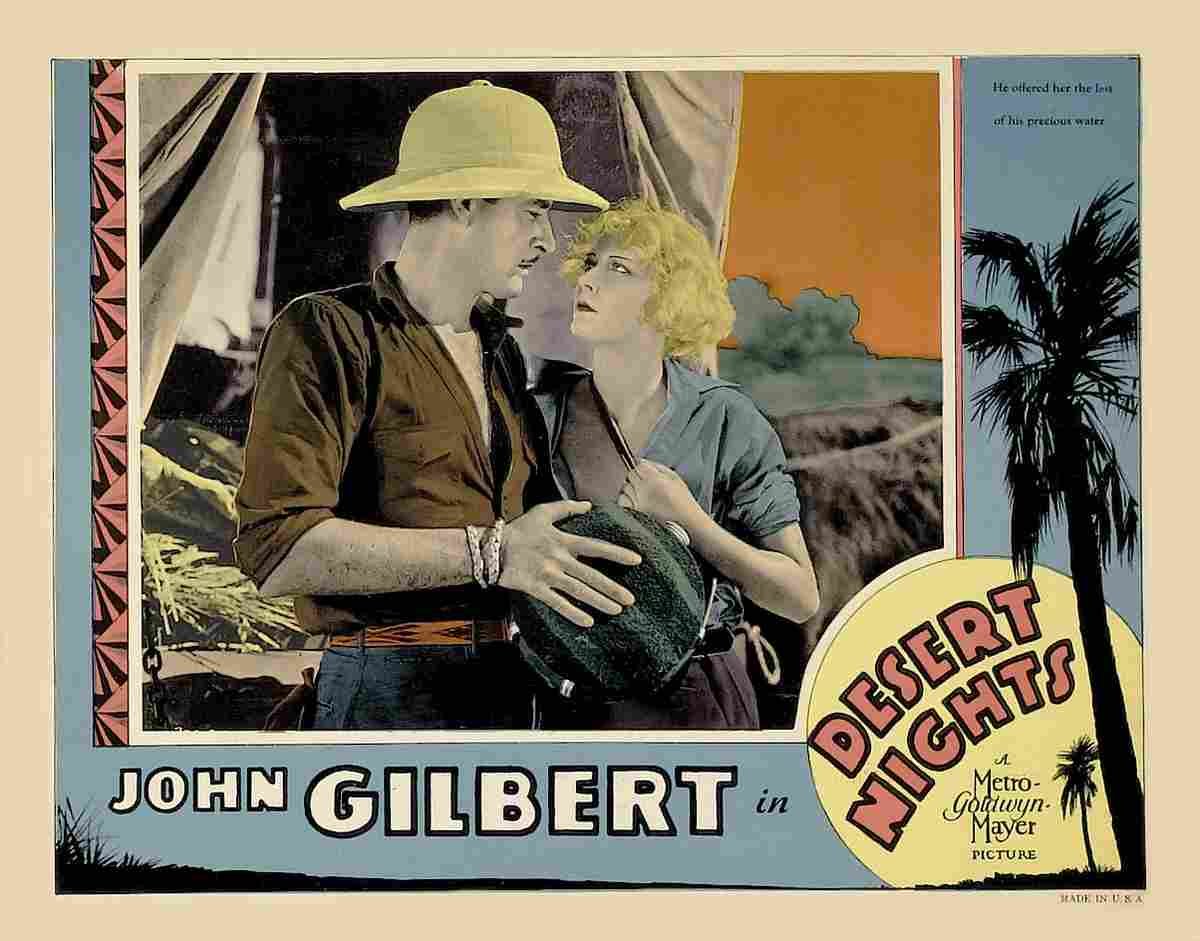Desert Nights 1929 06  film star poster A4 Photo Print