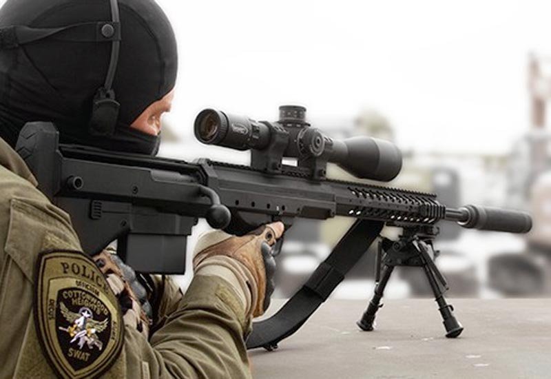 Desert Tech Srs Bullpup Sniper Rifle 2 Military A4 Photo Print