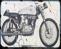 Desmodromic 59 A4 Photo Print Motorbike Vintage Aged