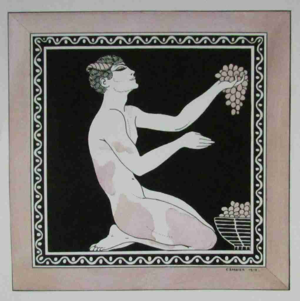 Dessins Aux Danses De Vaslav Nijinsky George Barbier 03 A4 Photo Print