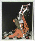 Dessins Sur Les Danses De Vaslav Nijinsky The Golden Slave In Scheherazade George Barbier A4 Photo Print
