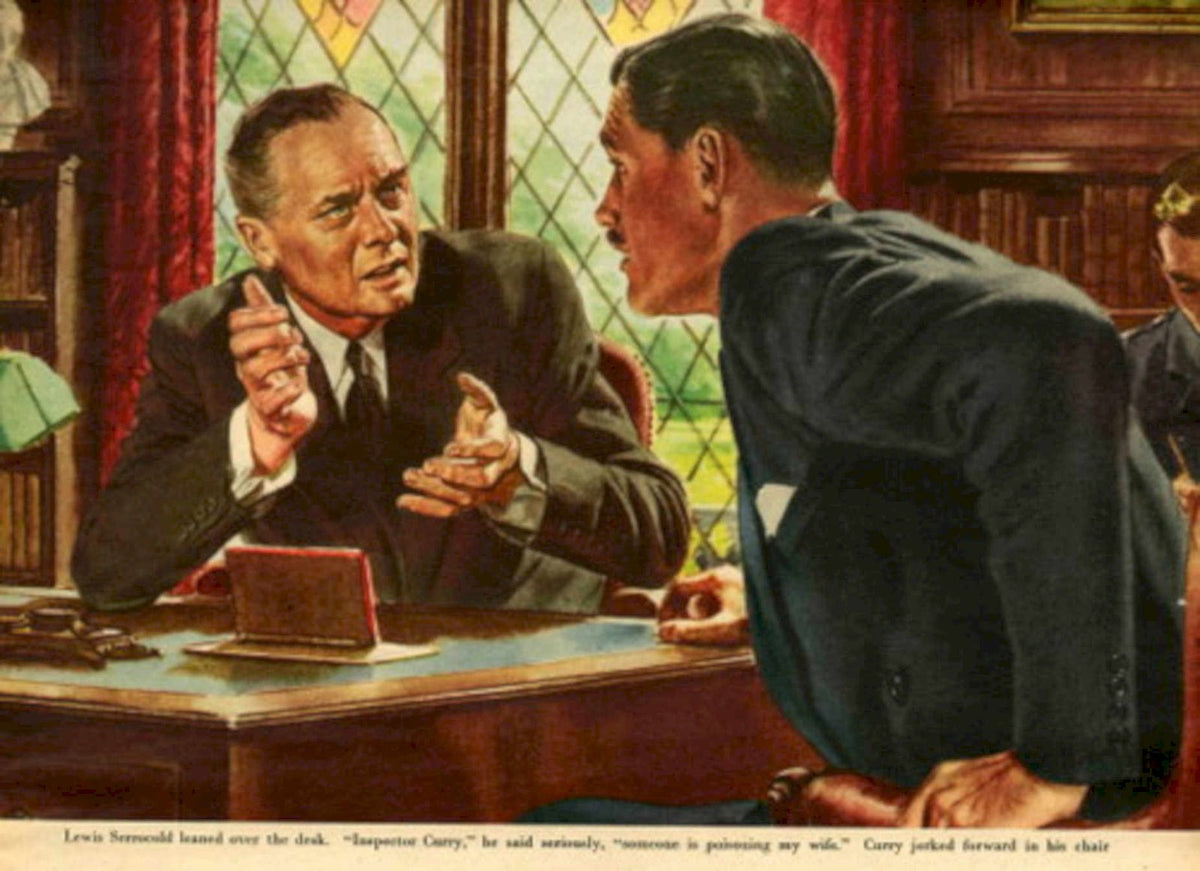 Detective Interrogation Scene