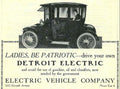 Detroit Electric Car Vintage Retro Advert Poster A4 Photo Print