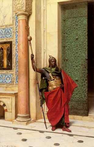 Deutsch Ludwig A Nubian Guard A4 Photo Print