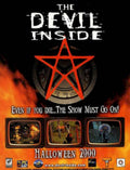 Devil Inside Halloween Vintage Retro Advert Poster A4 Photo Print