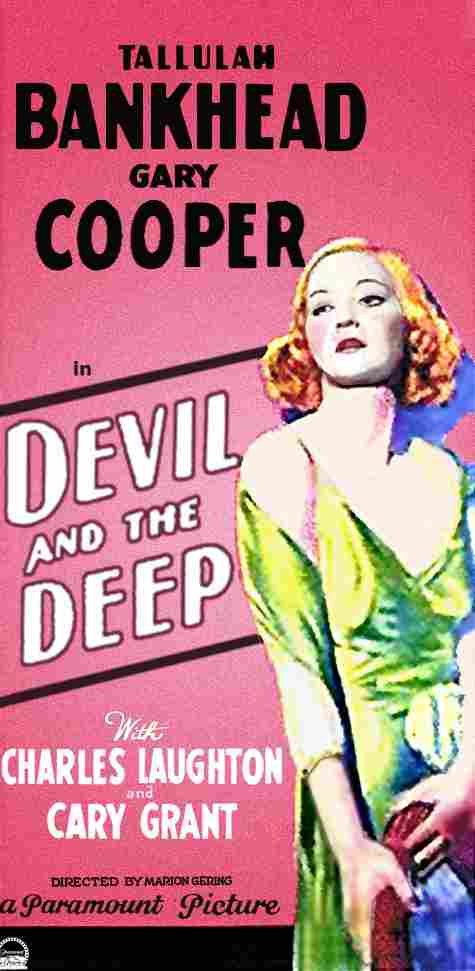 Devil and the Deep 01  film star poster A4 Photo Print