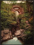Devils Bridge Aberystwith Vintage A4 Photo Print