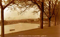 Devon Barnstaple Bridge and South Walk 1950 Vintage A4 Photo Print