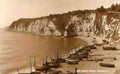 Devon Beer Beach 1920s Vintage A4 Photo Print