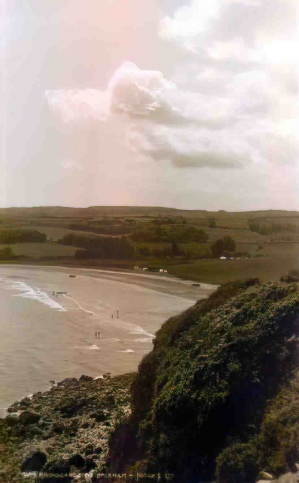 Devon Brixham Broadsands 1920s Vintage A4 Photo Print