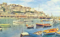 Devon Brixham Harbour 1960s Vintage A4 Photo Print