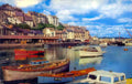 Devon Brixham Harbour 1960s (2) Vintage A4 Photo Print