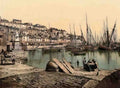 Devon Brixham Vintage A4 Photo Print