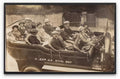 Devon Charabanc Royal Red Cars By Roadside On Way To Lynmouth 1921 Vintage A4 Photo Print