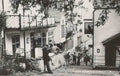 Devon Clovelly High Street II Vintage A4 Photo Print
