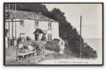 Devon Clovelly The Lookout Fishiermen At Cottage Doorway Ll 5 Vintage A4 Photo Print