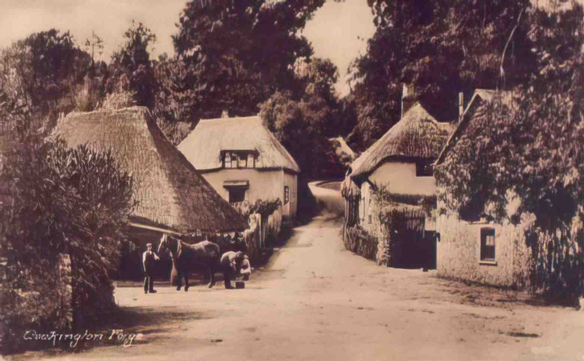 Devon Cockington Forge 1900's Vintage A4 Photo Print