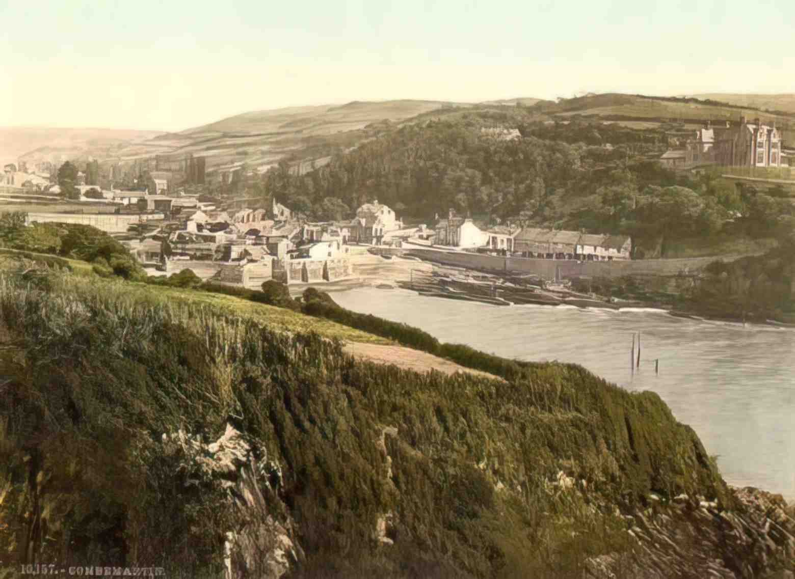 Devon Combe Martin Vintage A4 Photo Print