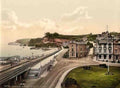 Devon Dawlish view from the Royal Hotel Vintage A4 Photo Print