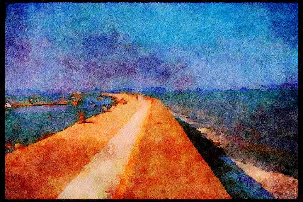Devon England 291013 Harbor Wall Brixham A4 Limited Edition Watercolour Print