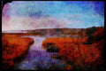 Devon England 291028 The Ley, Slapton Bridge A4 Limited Edition Watercolour Print