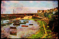 Devon England 291041 Mousehole From Ground A4 Limited Edition Watercolour Print