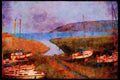 Devon England 291043 Porlock Weir A4 Limited Edition Watercolour Print