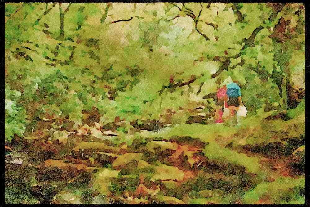 Devon England 291046 Avon At Shipley Bridge, Dartmoor A4 Limited Edition Watercolour Print