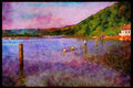Devon England 291049 Tidal Road At Aveton Gifford A4 Limited Edition Watercolour Print