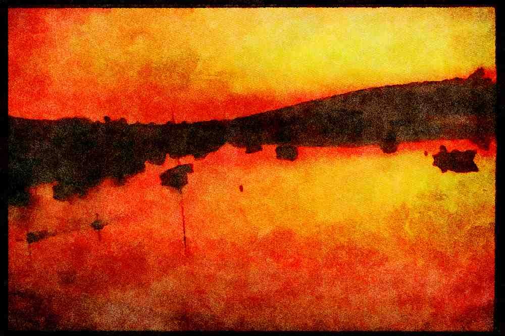 Devon England 291057 Frogmore A4 Limited Edition Watercolour Print