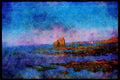 Devon England 291061 Thurlestone Rock A4 Limited Edition Watercolour Print