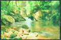 Devon England 291063 River Erme At Ivybridge A4 Limited Edition Watercolour Print