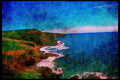 Devon England 291076 Towards Prawle Point (Devon's Southernmost Point) A4 Limited Edition Watercolour Print