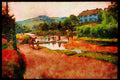 Devon England 291080 South Pool A4 Limited Edition Watercolour Print