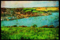 Devon England 291089 Salcombe A4 Limited Edition Watercolour Print
