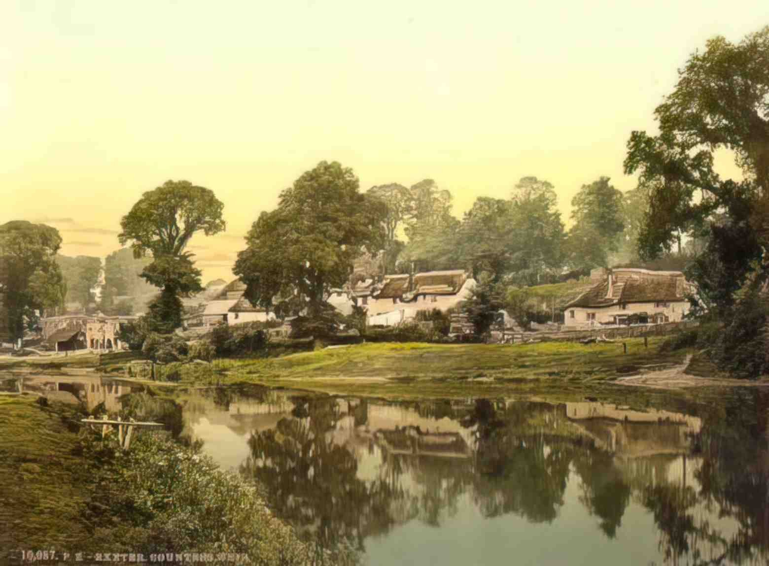 Devon Exeter Countess Weir Vintage A4 Photo Print