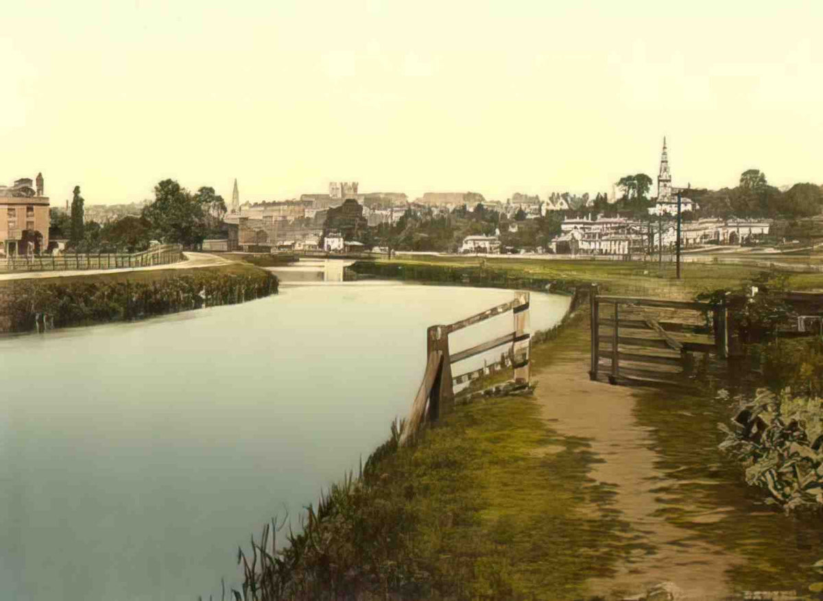 Devon Exeter II Vintage A4 Photo Print