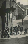 Devon Exeter Stepcote Lane c1930s Vintage A4 Photo Print