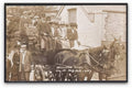 Devon Ilfracombe 2 Horses Pull Coach On Tour Aug 1907 Vintage A4 Photo Print