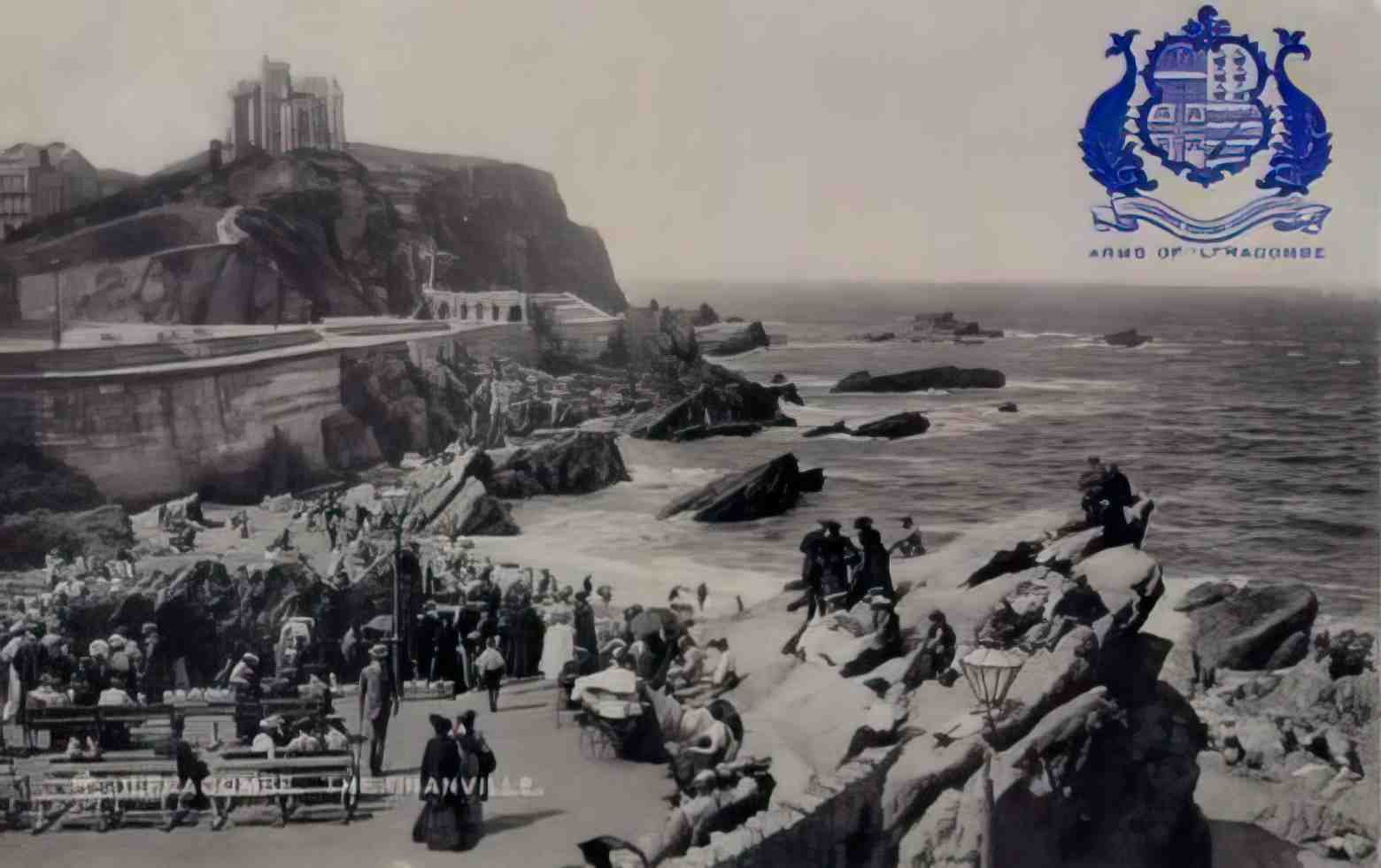 Devon Ilfracombe The Granville Vintage A4 Photo Print
