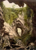 Devon Ilfracombe Watermouth Caves Vintage A4 Photo Print