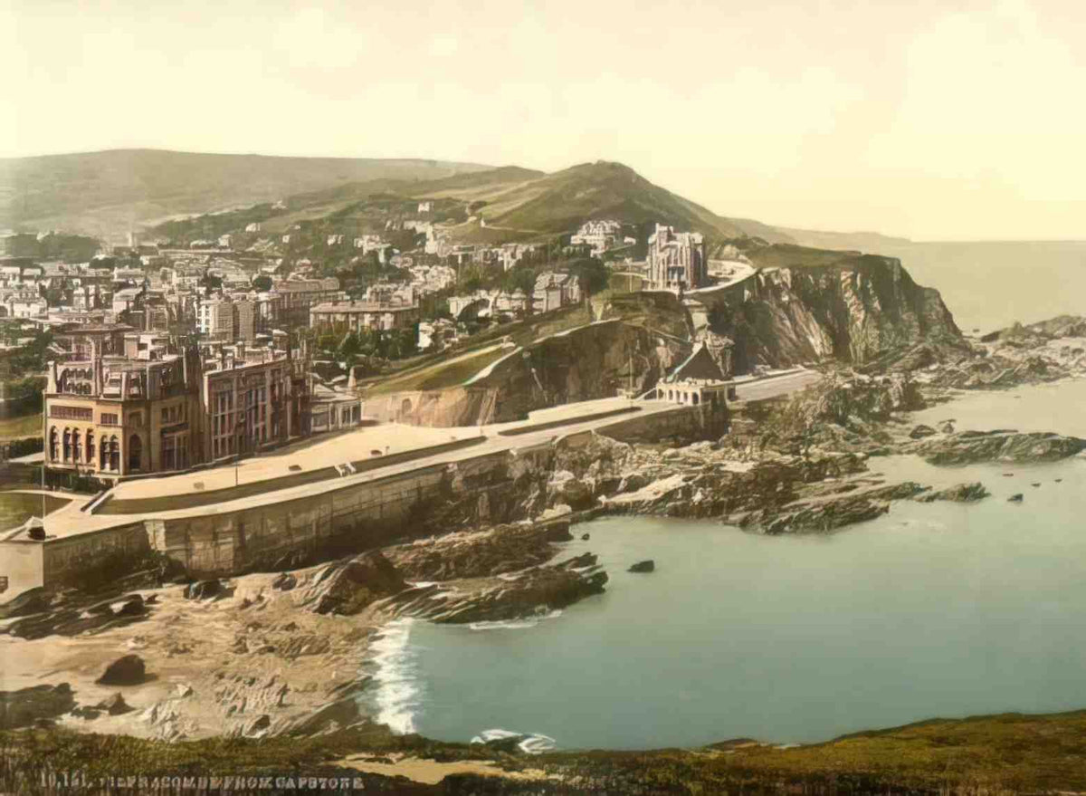 Devon Ilfracombe from Capstone Vintage A4 Photo Print