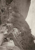 Devon Lynmouth Mars Hill and Harbour vintage old A4 Photo Print