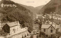 Devon Lynmouth Village Vintage A4 Photo Print